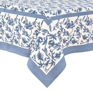 French Tablecloth Granada Cornflower Blue