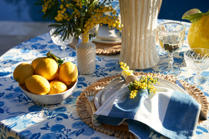 St. Tropez Napkins in Blue, Set of 6
