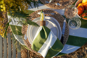 St. Tropez Napkins in Vert, Set of 6