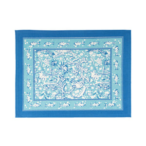 La Mer Mats in Aqua, Set of 6