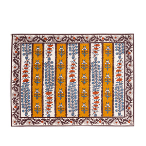 Provence Avignon Mats in Dijon & Blue, Set of 6