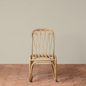 bastide rattan dining chair front 