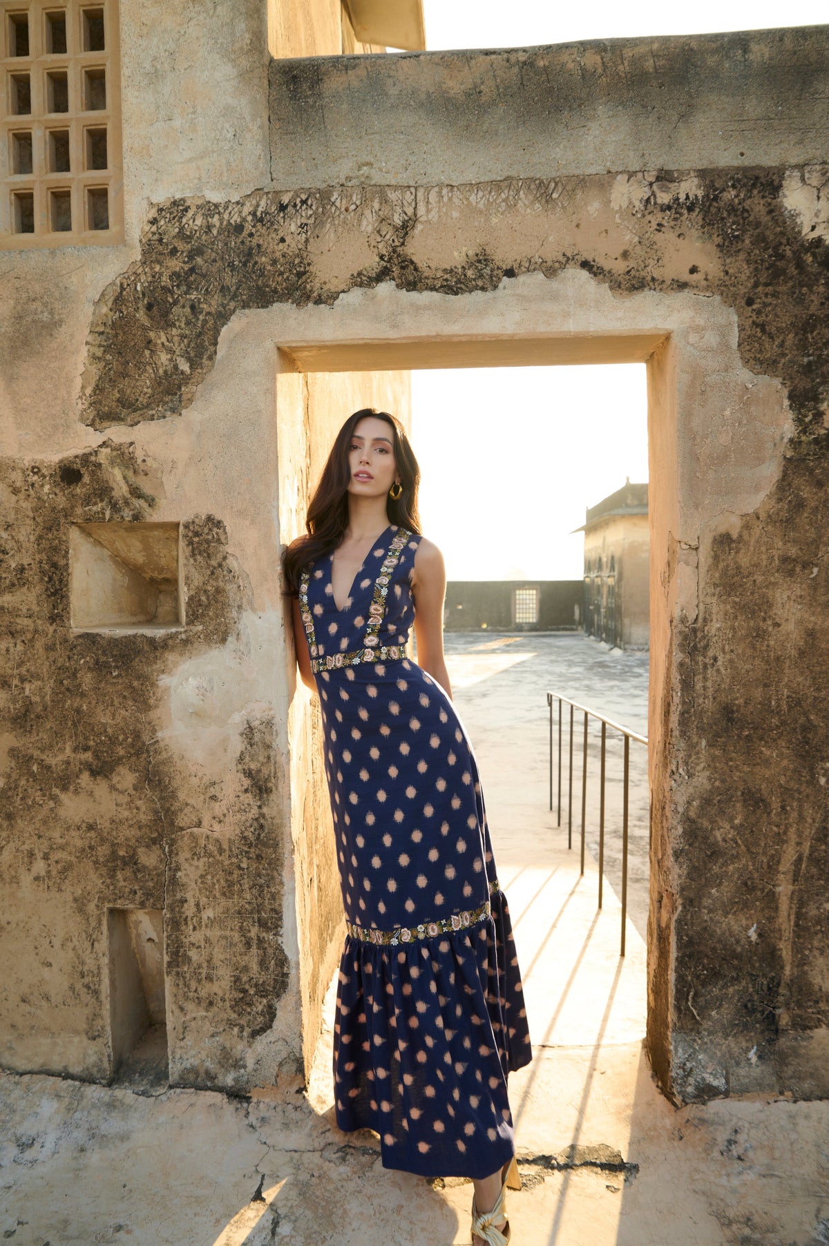 Polka Bloom Dress