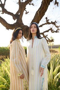 Silver Palm Caftan