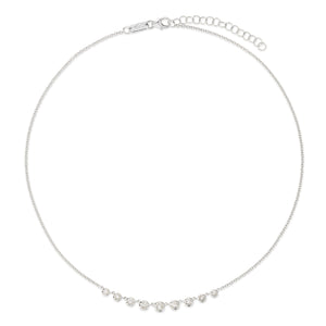 14k white gold