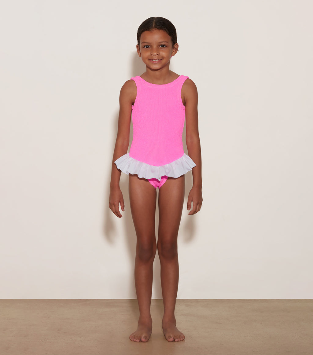 Kids Denise Swimsuit in Bubblegum