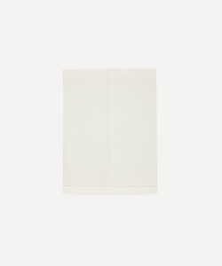 Rebecca Udall, Classic Hemstitch Linen Hand Towel, White