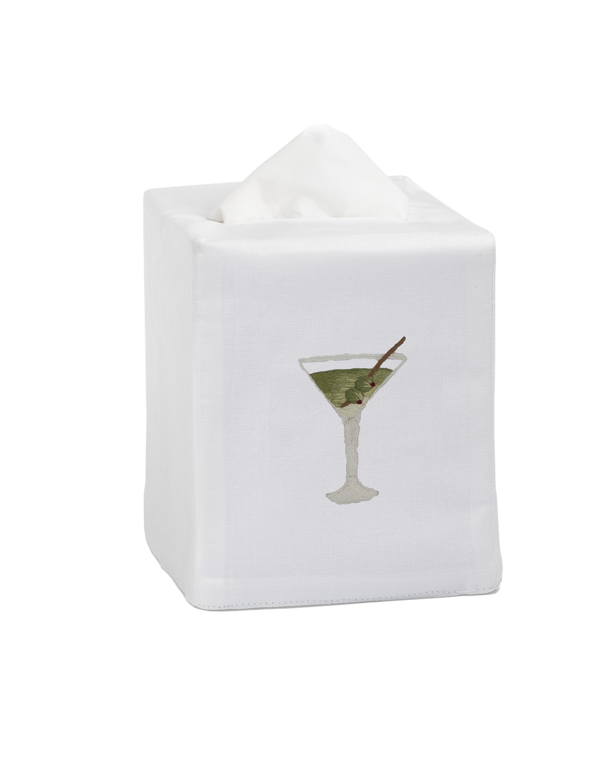 Dirty Martini Tissue Box Cover