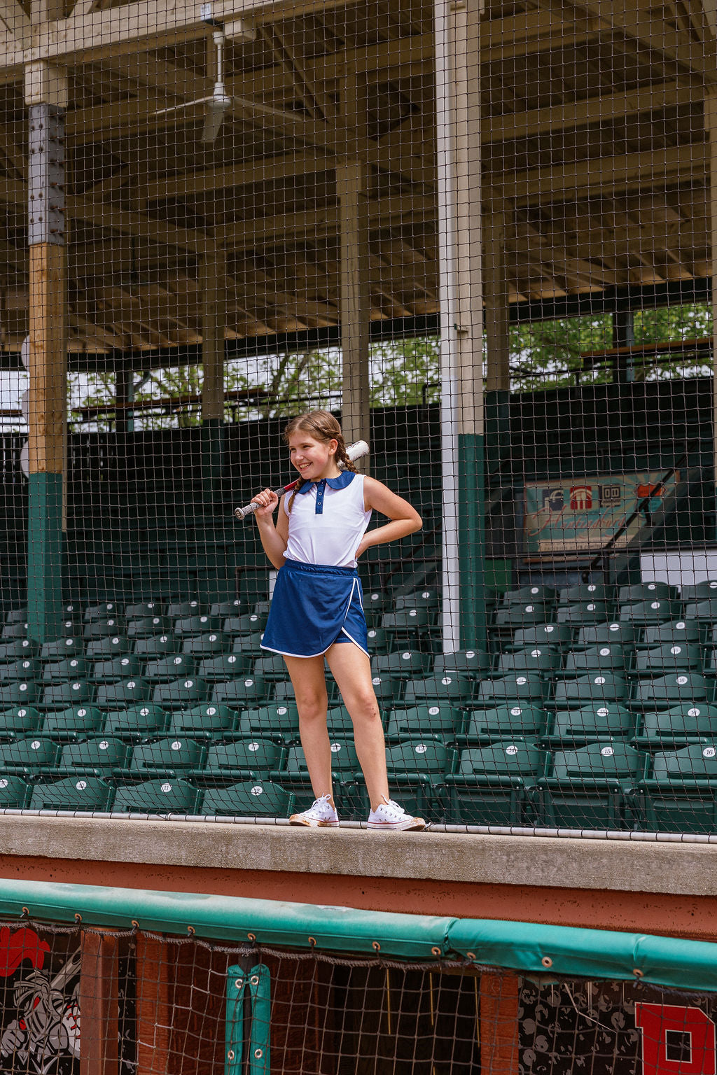 Power Skort in Navy