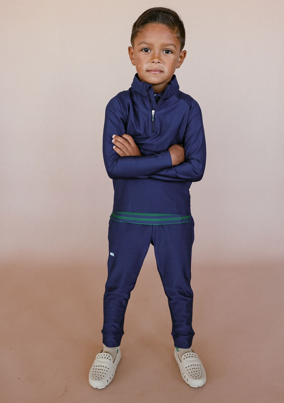 Half-Zip in Navy