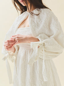 Gavin Dress in Chapel White Floral