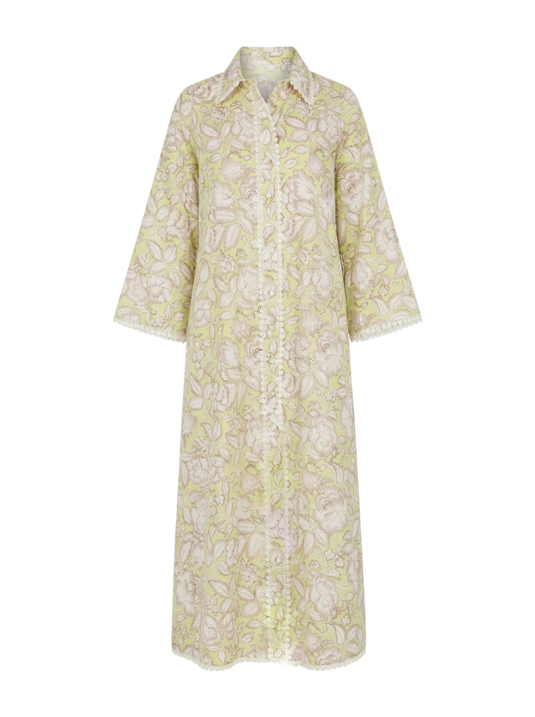 Birdie Dress in Lucca Green