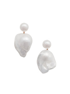 Emilia Earrings in White