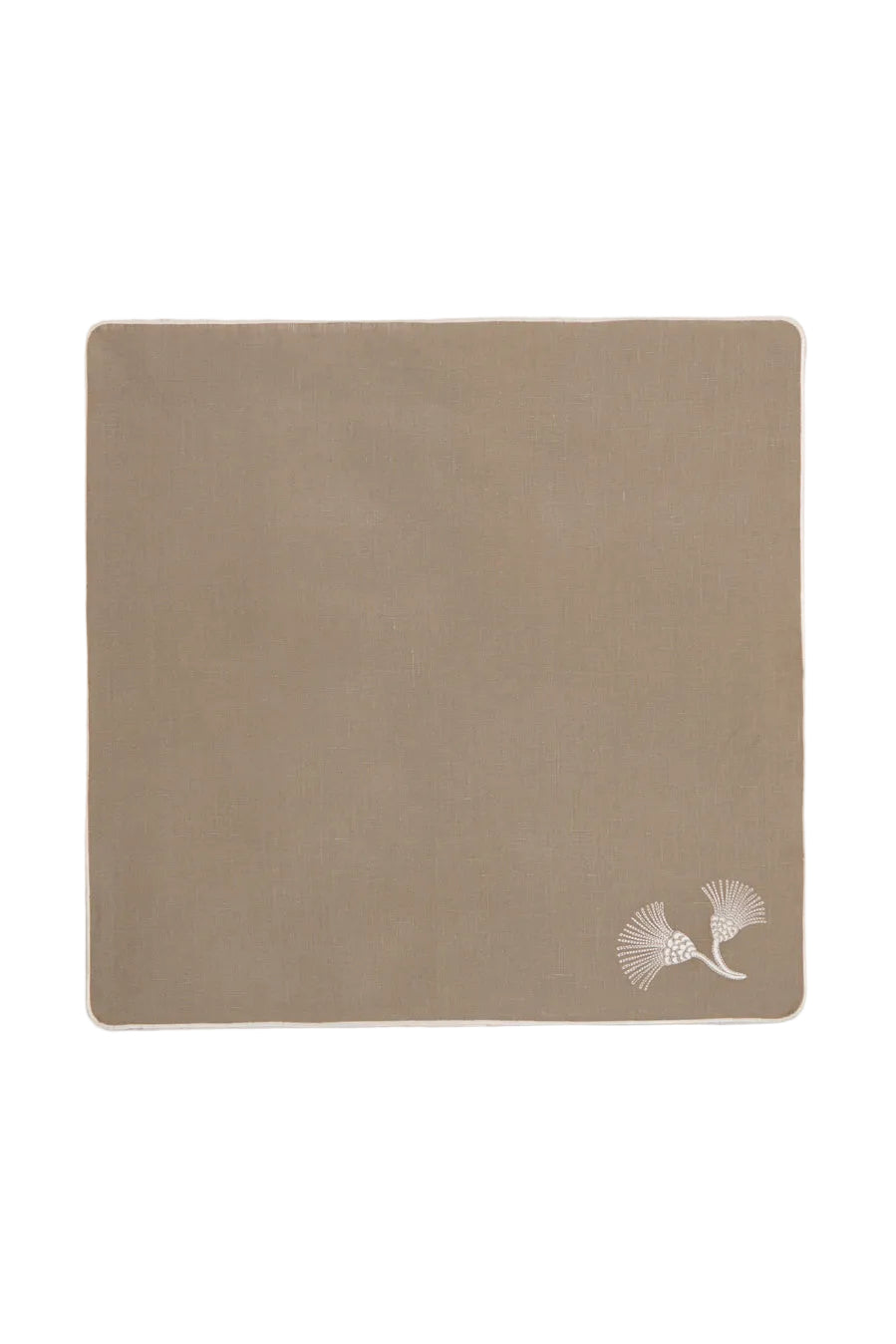 Nilo Linen Dinner Napkin in Moss