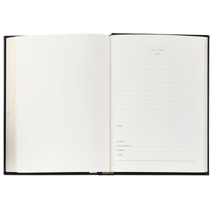 Entertaining Book in Beechwood Pebble Grain Leather