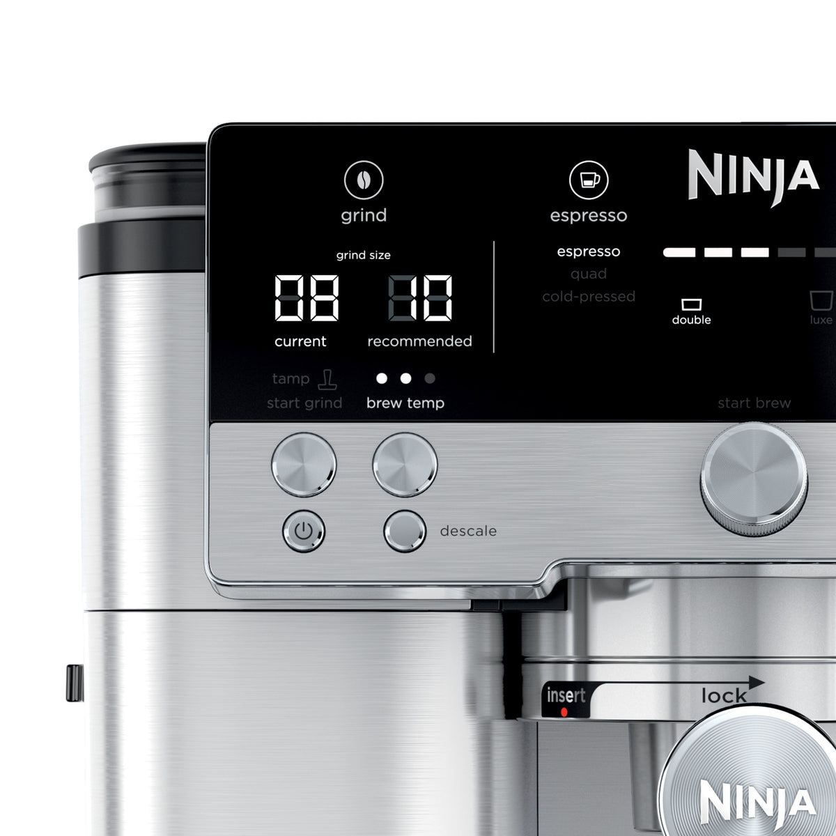 Luxe Café Premier 3-in-1 Espresso in Drip Coffee & Cold Brew Maker