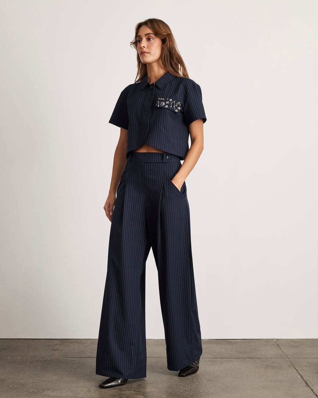 Adler Pant in Classic Navy