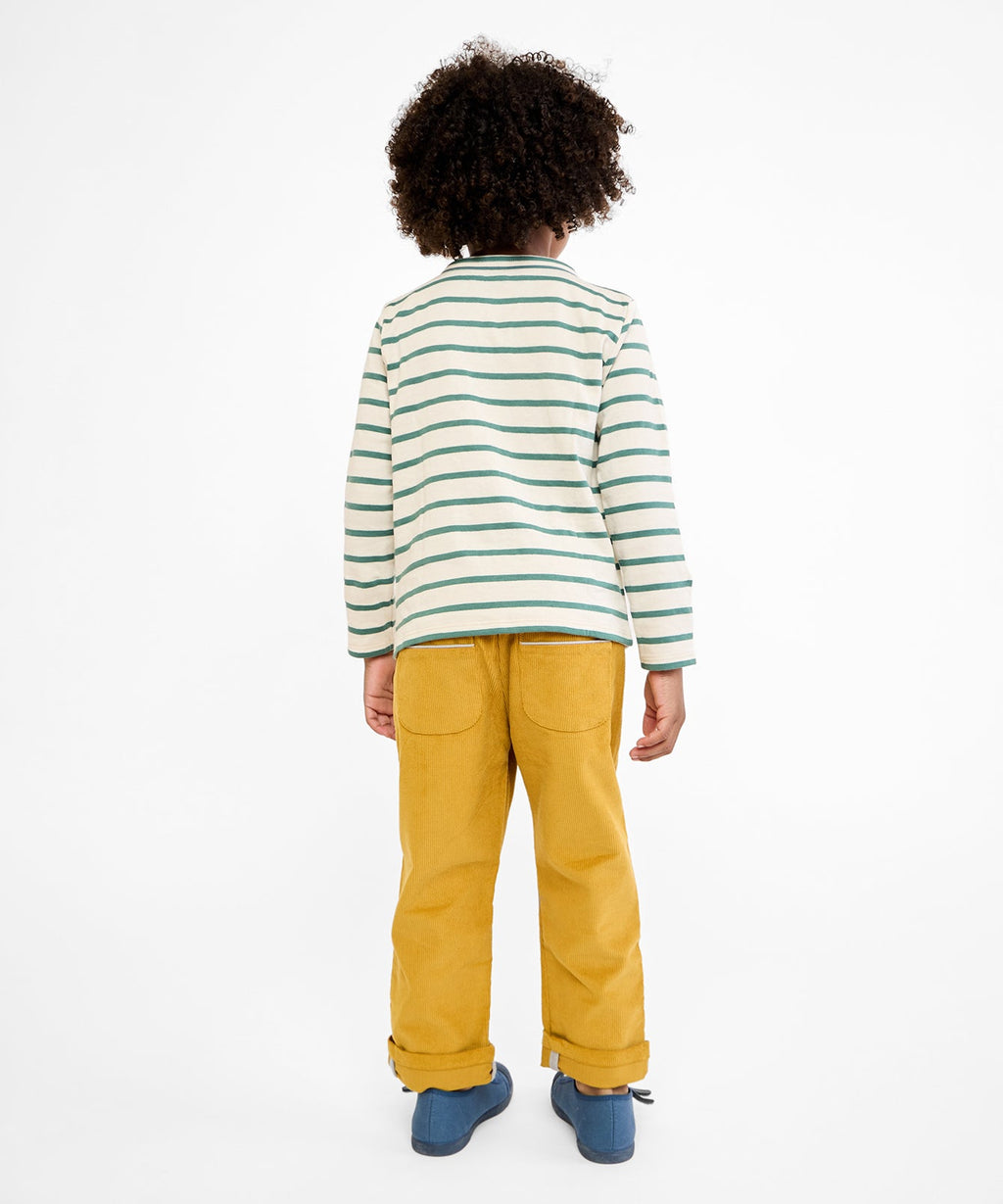 Edward T-Shirt in Pine Stripe