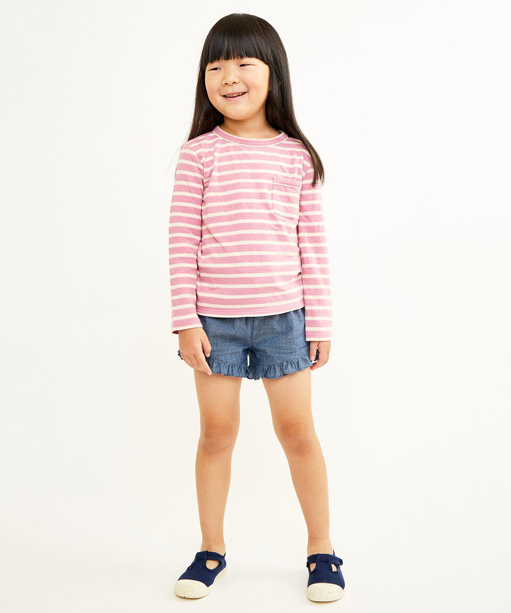 Edward T-Shirt in Rose Stripe