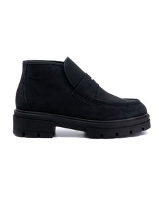 Elia Suede Boot in Black