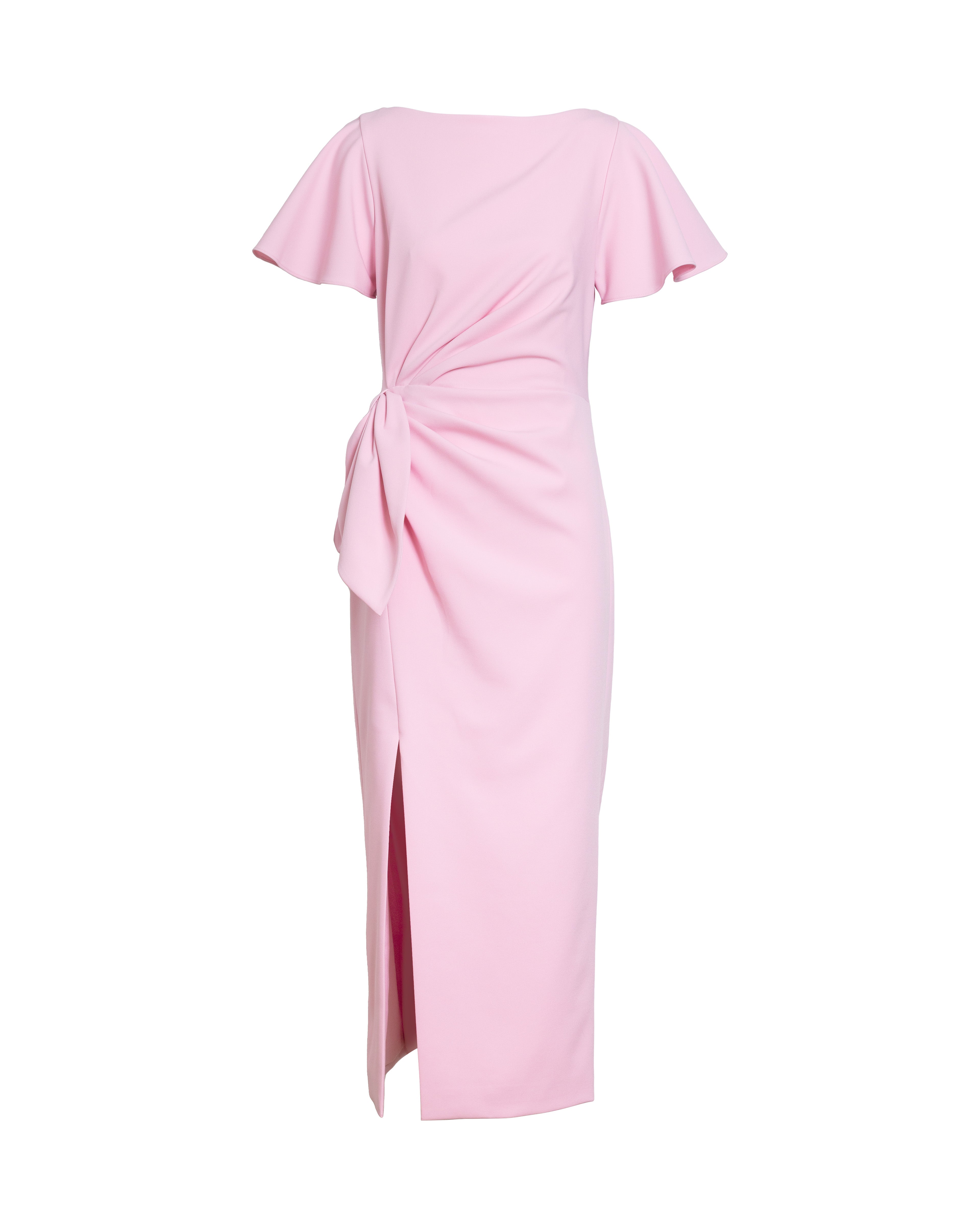 Emeline Dress in Rose Quartz