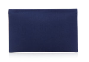 Bow Envelope Clutch in Satin