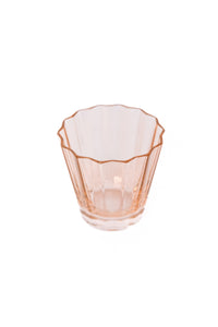 Estelle Colored Sunday Low Balls, Set of 6 in Blush Pink