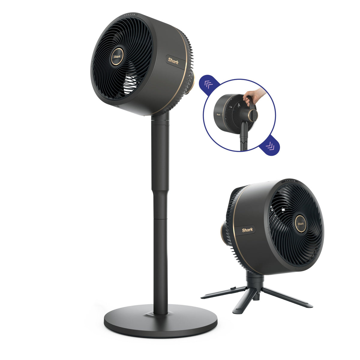 FlexBreeze Pedestal & Tabletop Indoor/Outdoor Fan w/ InstaCool Mist