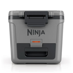 FrostVault 30 qt Wheeled Cooler with Cold Dry Zone in Slate Gray