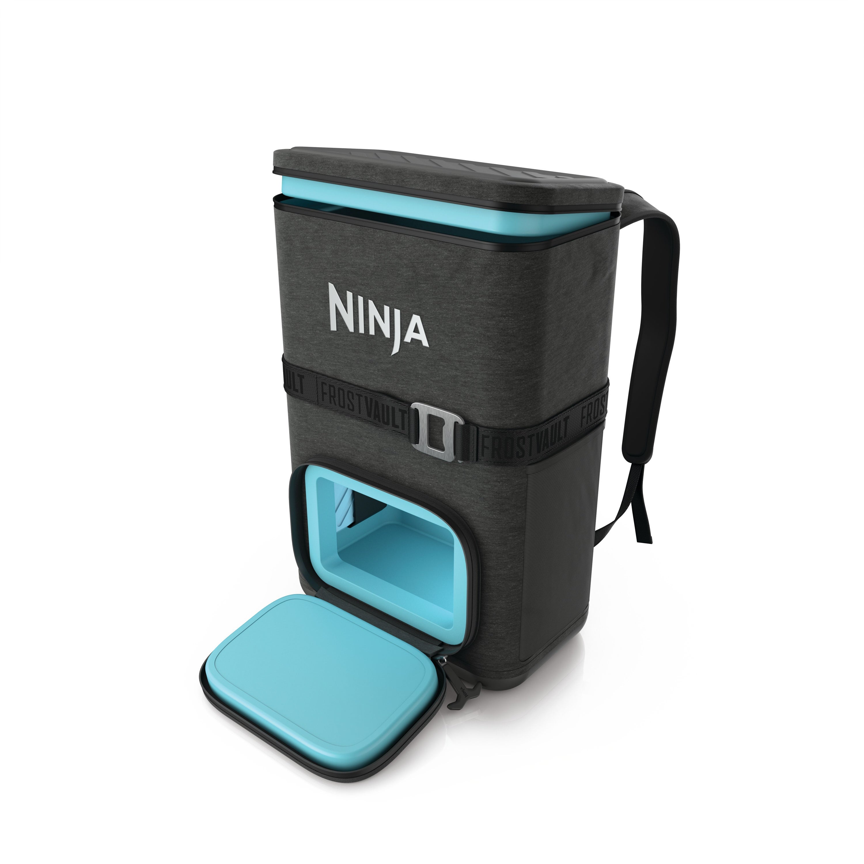 FrostVault Go 24 Can Backpack Soft Cooler in Charcoal Gray