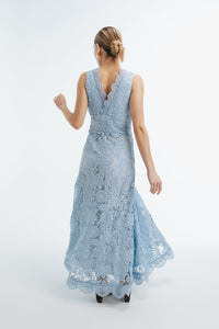 Orchid Island Maxi Dress in Sky
