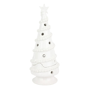 Foresta Large Garland Tree in White