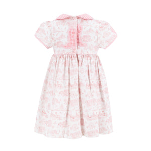 Sarita Girl Dress in Dallas Print
