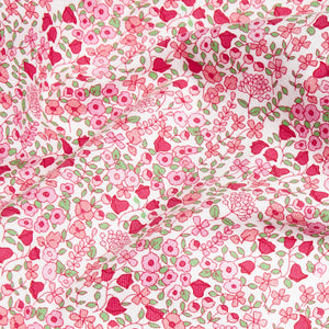 little english classic children's clothing, girls pink floral for fall 