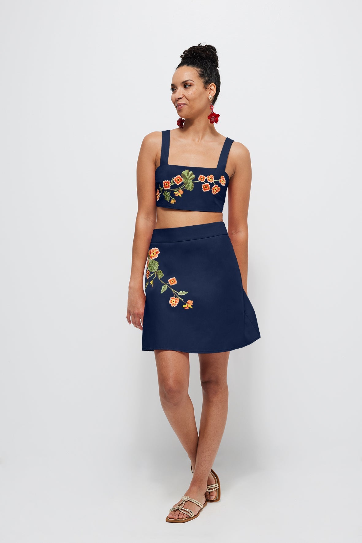 Burcu Skirt Set