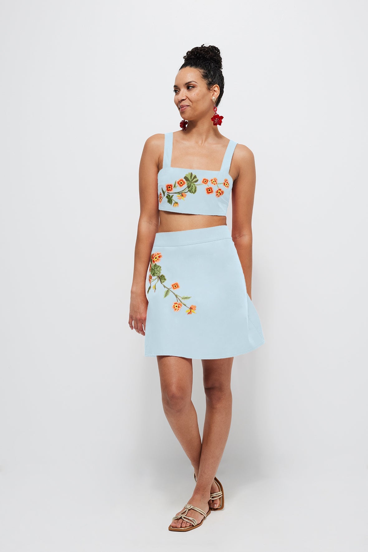 Burcu Skirt Set