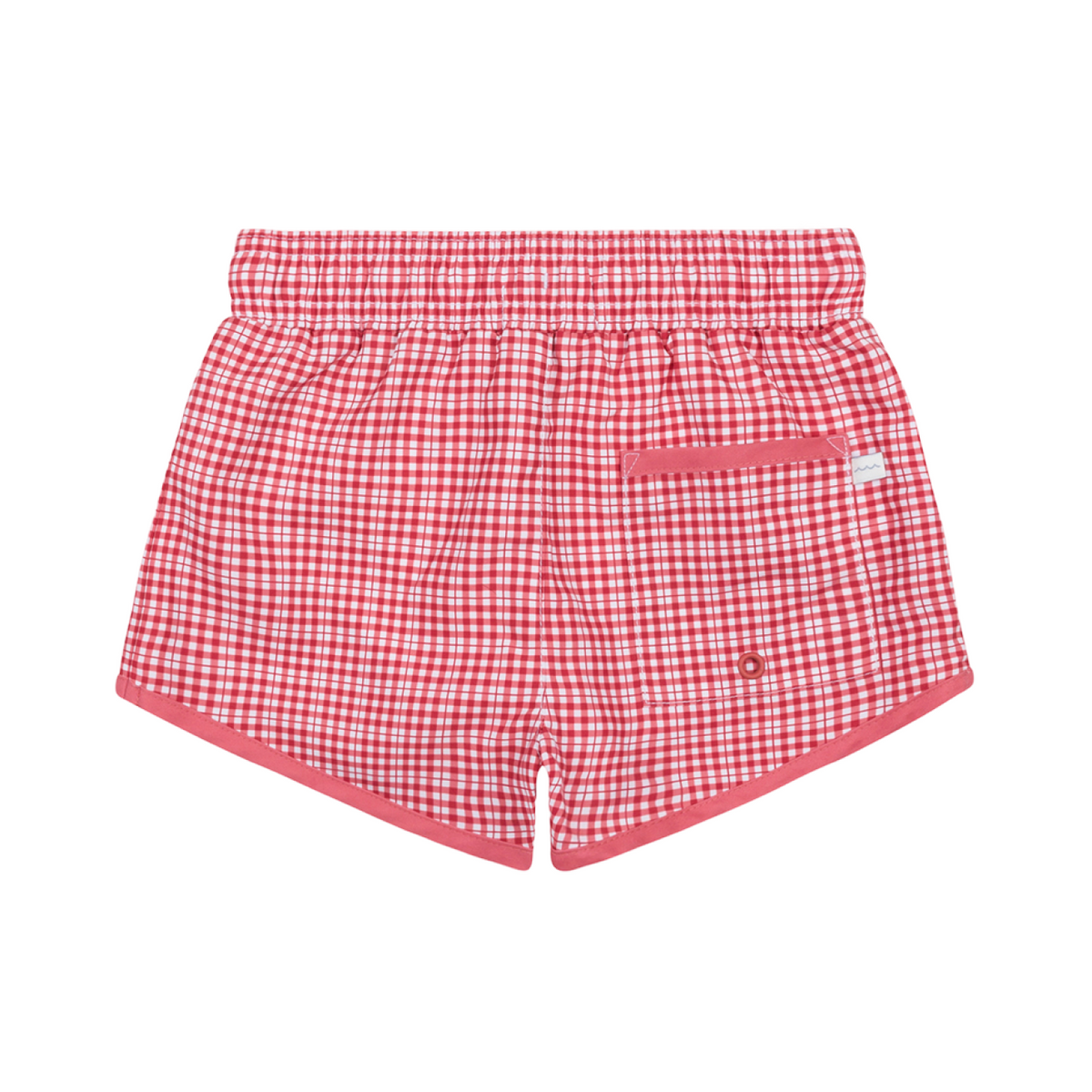 Boy’s Poppy Gingham Boardie