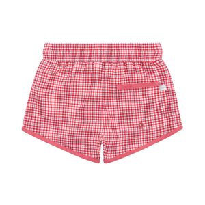 Boy’s Poppy Gingham Boardie
