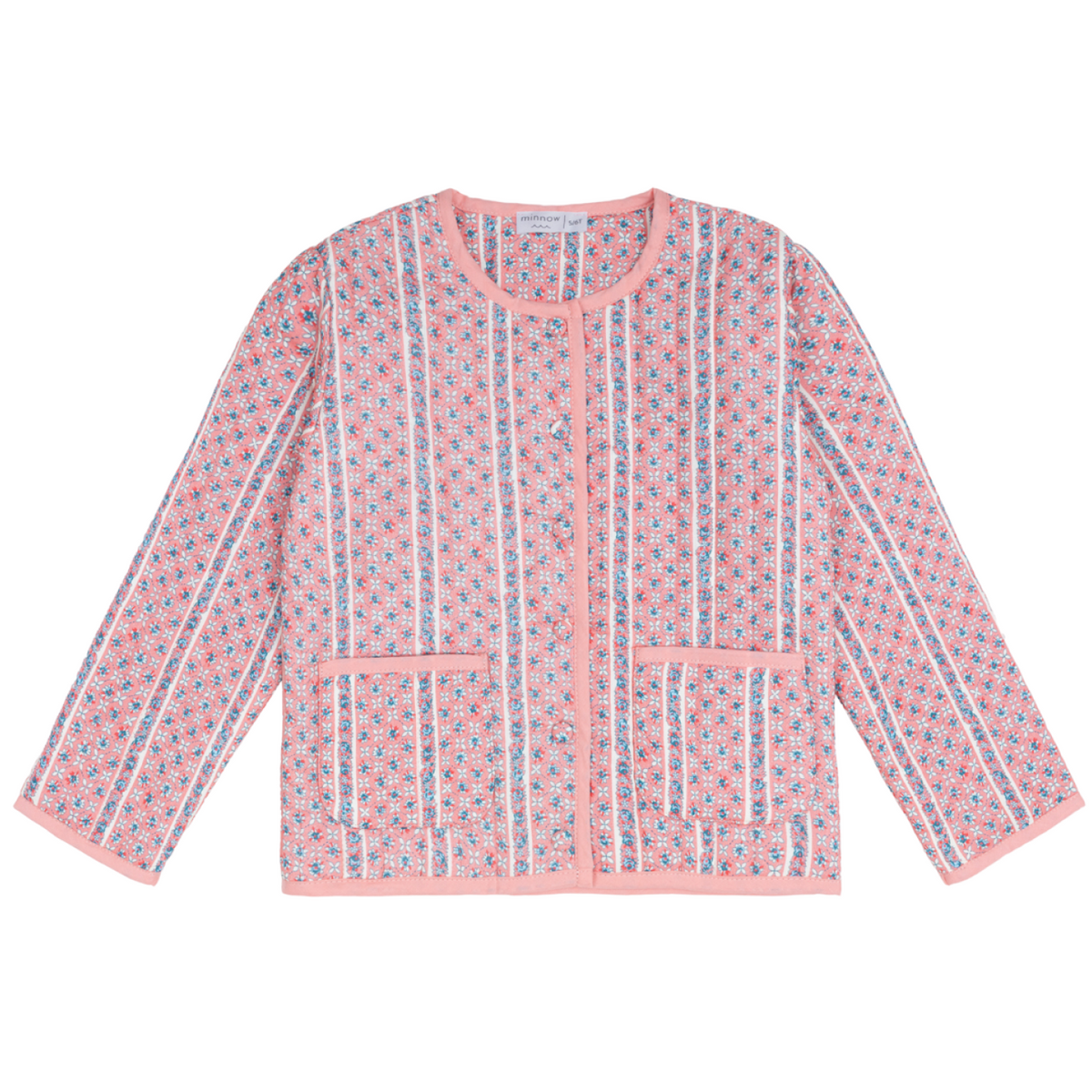 Unisex Rosa Vine Quilted Jacket