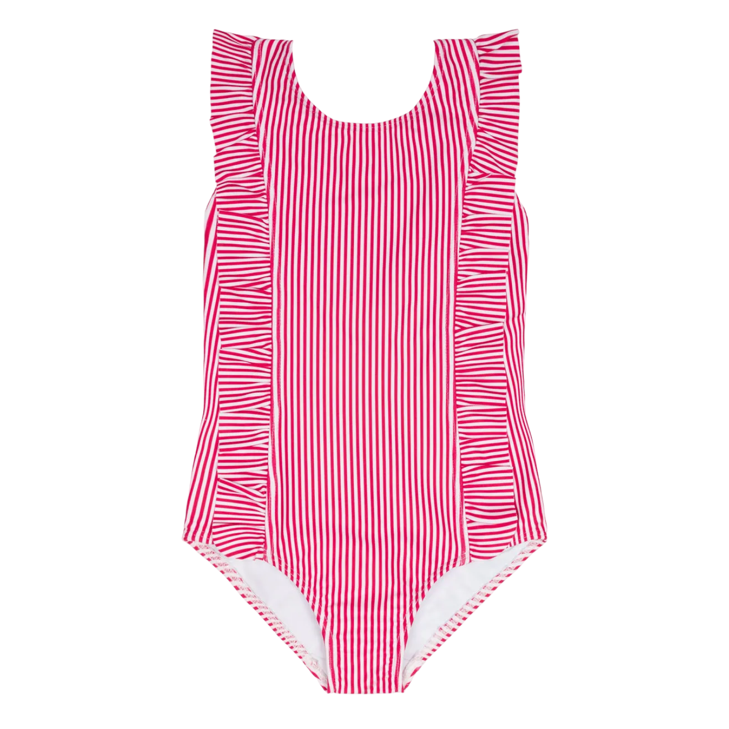 Girls’ Gondola Stripe Ruffle One Piece