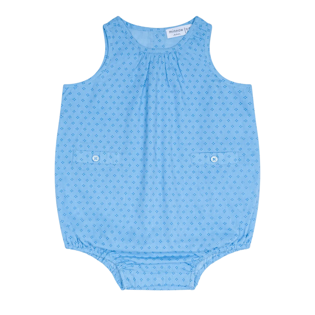 Baby Le Marin Dot Bubble Romper