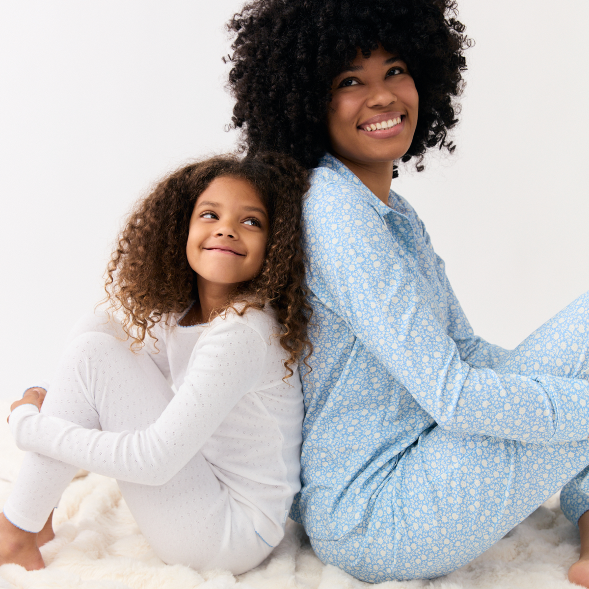 Women’s Alpine Fiore Collared Pima Pajamas Set