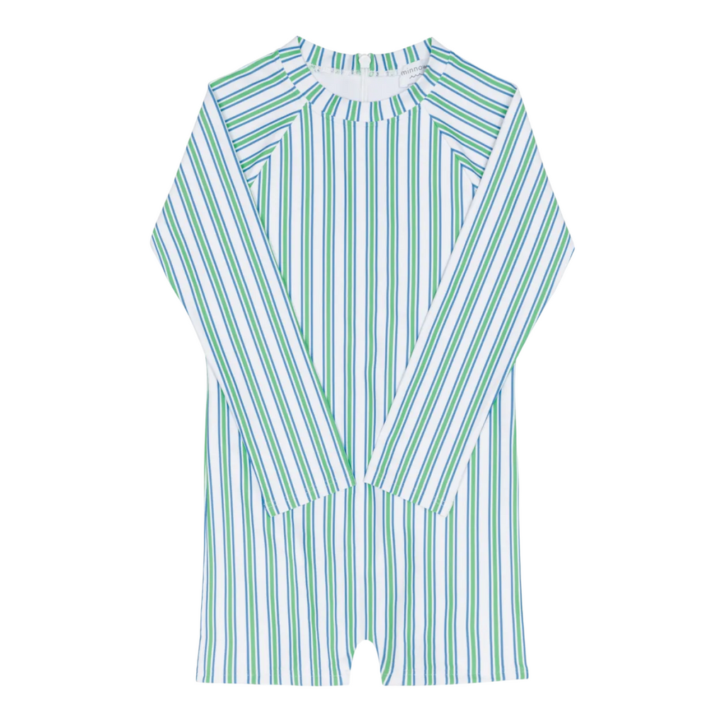 Unisex Tamarin Stripe Rashguard One Piec
