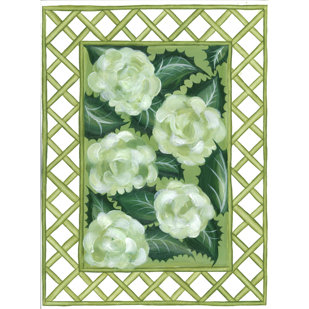 En Vert Botanical Prints, Set of 4
