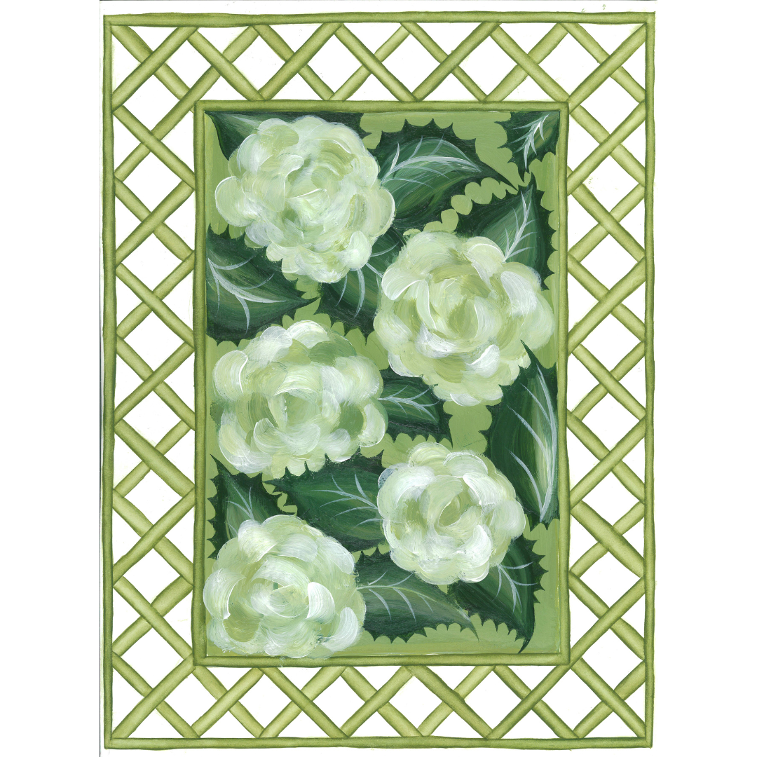 En Vert Botanical Prints, Set of 6