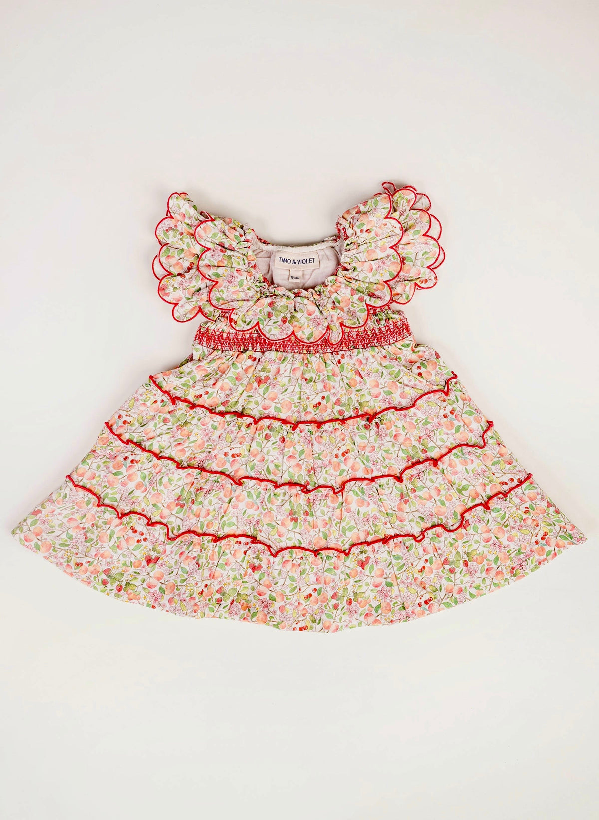 The Mimi Dress - Peach Blossom
