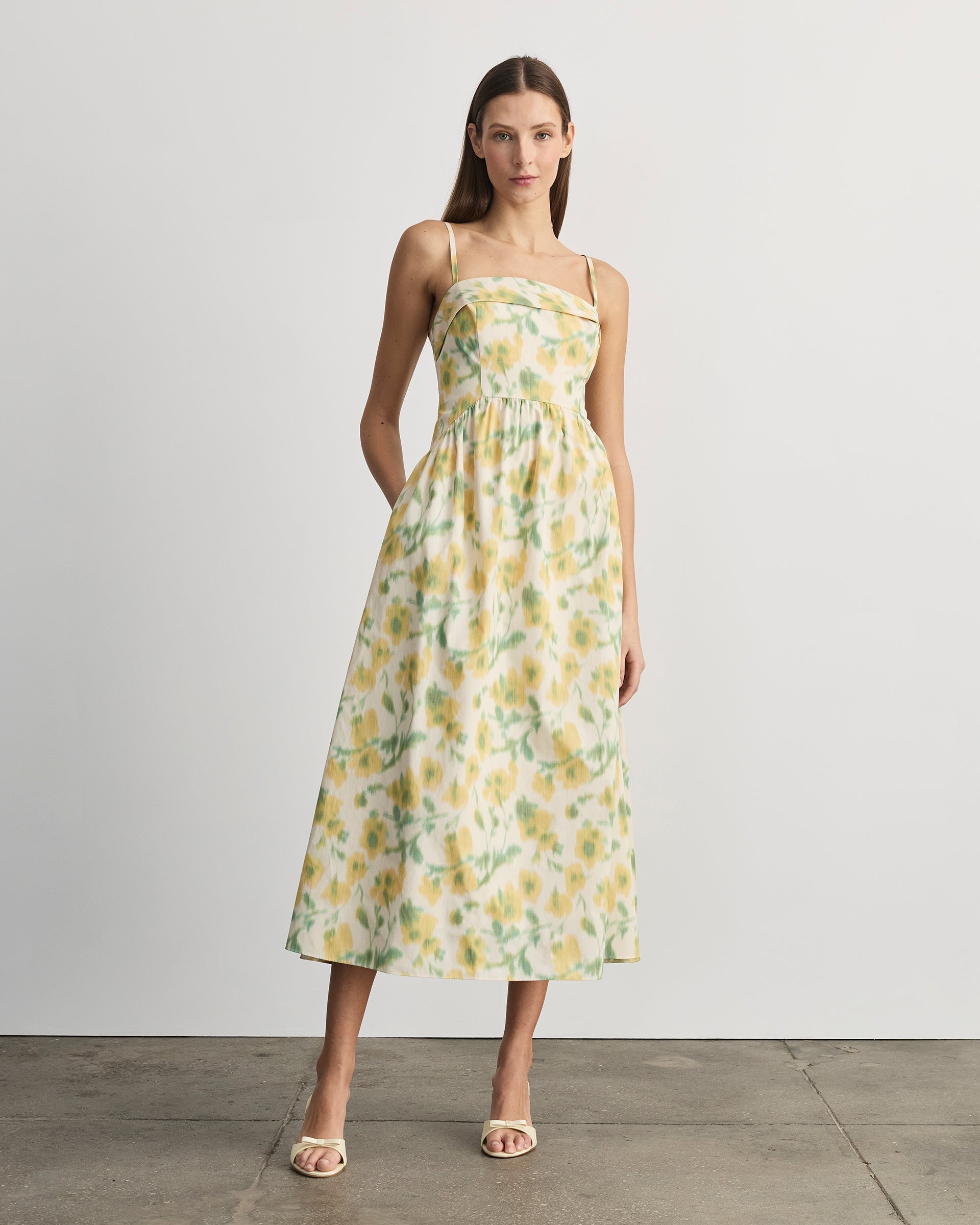 Gigi Dress in Butter Multi