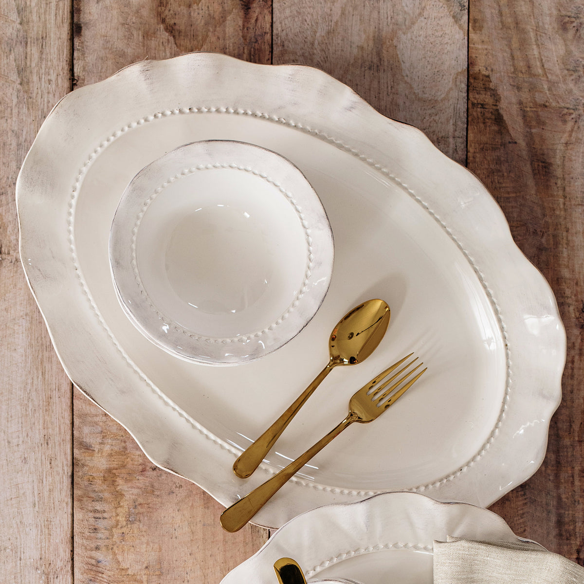 Giorno Ash Oval Platter