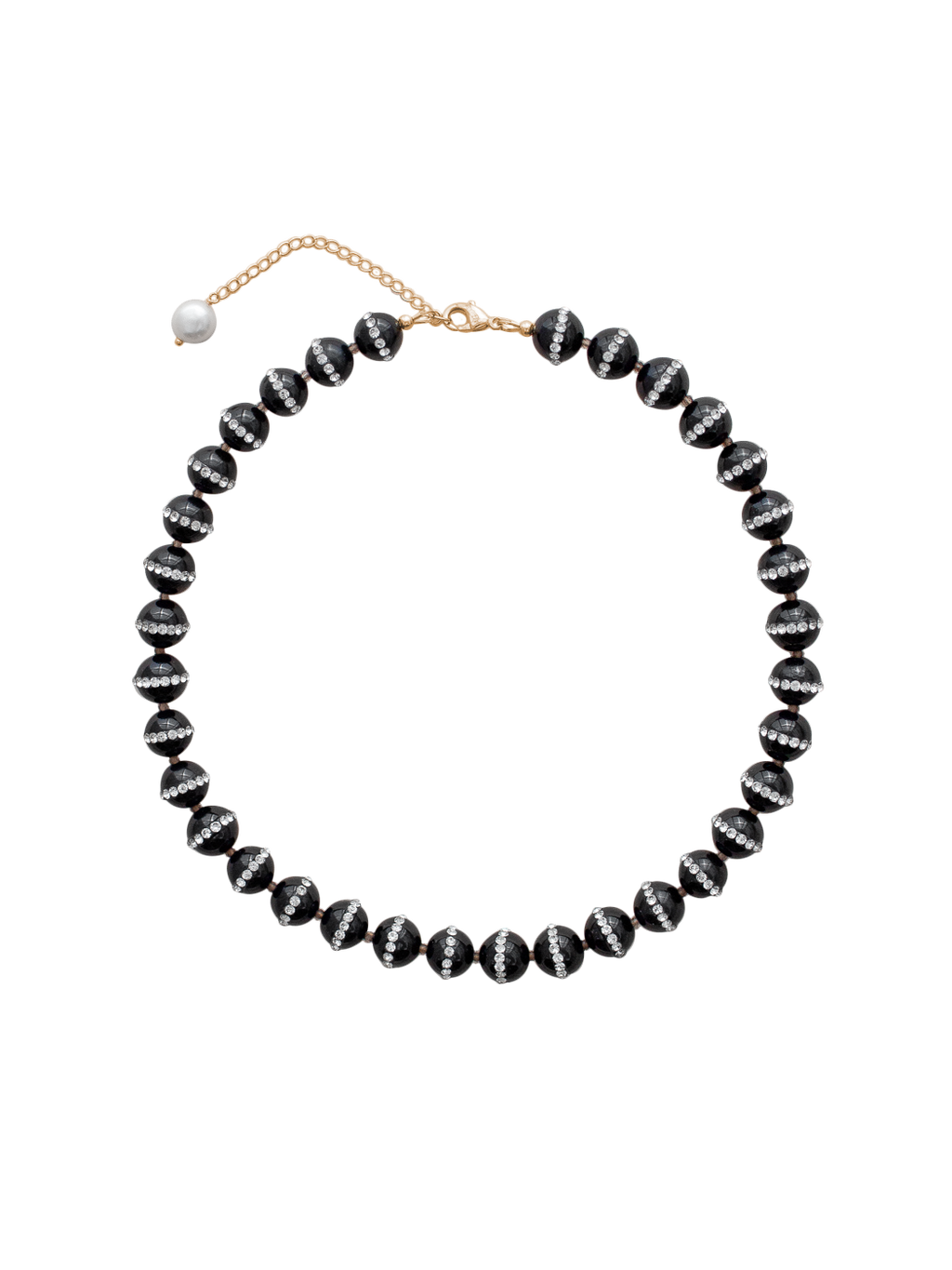Gisele Necklace in Black