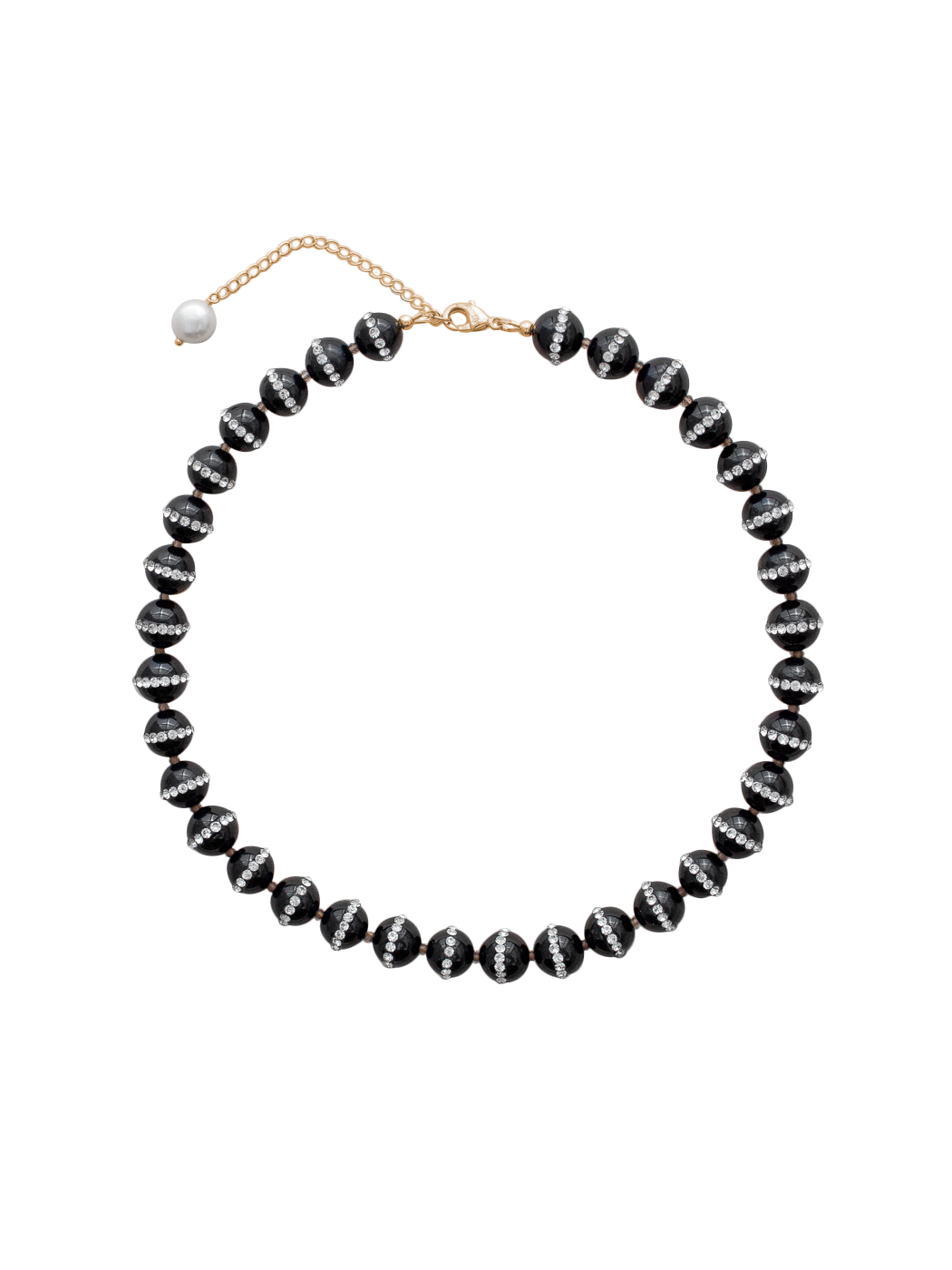 Gisele Necklace in Black